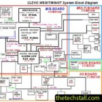 Clevo W830T/W840T1 6-71-W84T1-D01 Schematic Diagram