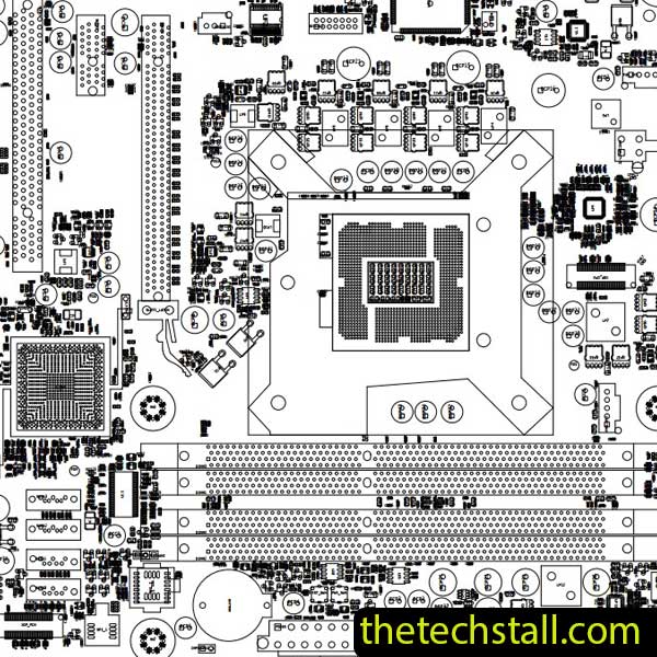 Dell T1600 TAMBOR-A00 BoardView File