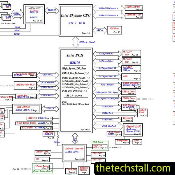 Gigabyte P37 GA-RP37X6 Schematic Diagram