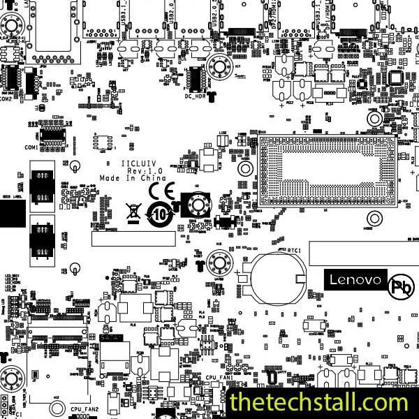 Lenovo Tiny M60E/M60Q IICLUIV REV1.0 BoardView File