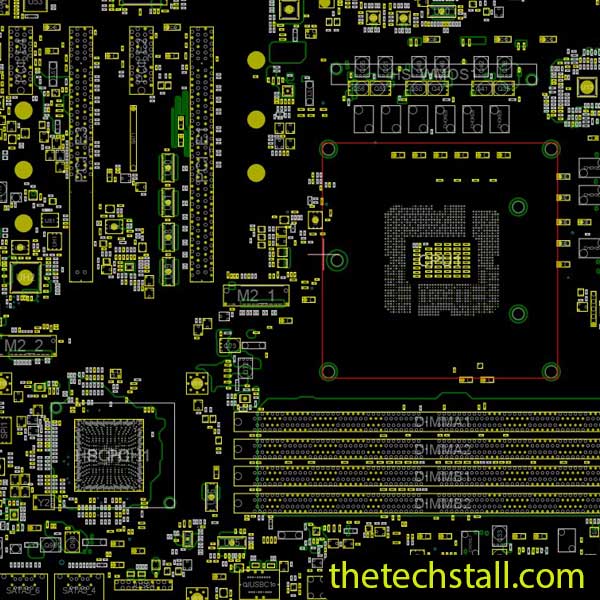 MSI MPG Z390M GAMING EDGE AC MS-7B50 BoardView File