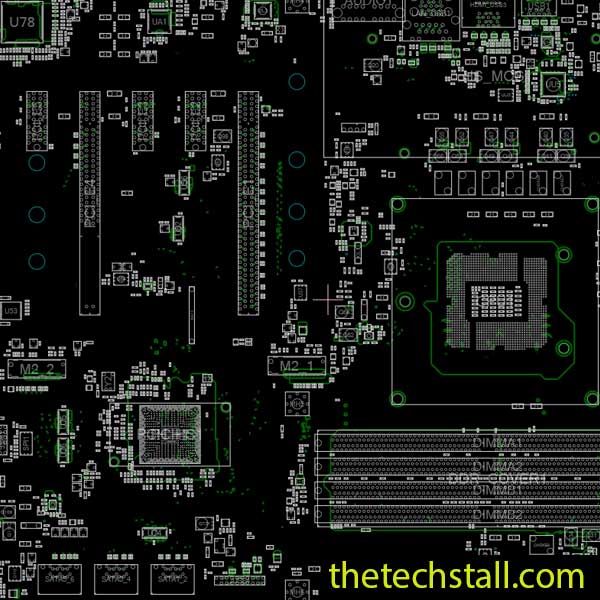 MSI Z270 TOMAHAWK MS-7A68 BoardView File