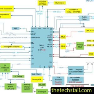 Lacey TS Schematic Diagram of Microsoft Surface Laptop 2