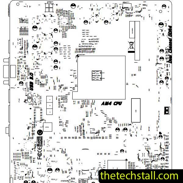 Biostar A320MH-PRO AA32A-M4S BoardView File