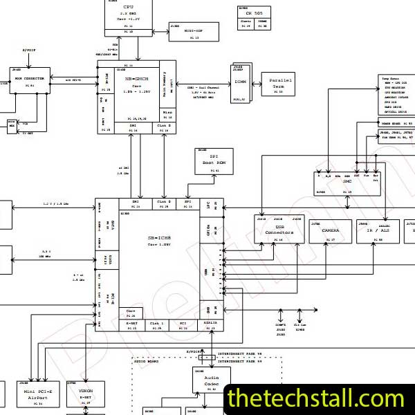 Imac A1224 820-2223-A Schematic Diagram