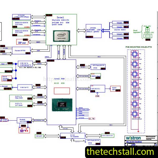 Lenovo M800z LM70Z 14039 Schematic Diagram