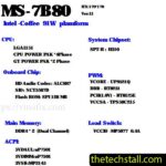 MSI H310I PRO MS-7B80 Schematic Diagram