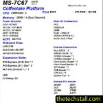 MSI MAG B365M MORTAR MS-7C67 Schematic Diagram