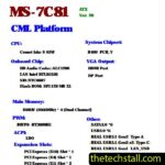MSI MAG B460 TOMAHAWK MS-7C81 Schematic Diagram