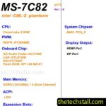 MSI MAG B460M MORTAR MS-7C82 Schematic Diagram