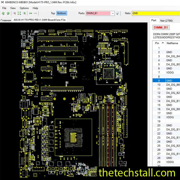 ASUS H170-PRO BoardView File