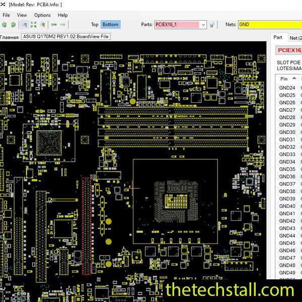 ASUS Q170M2 BoardView File