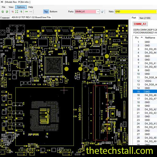 ASUS Q170T BoardView File