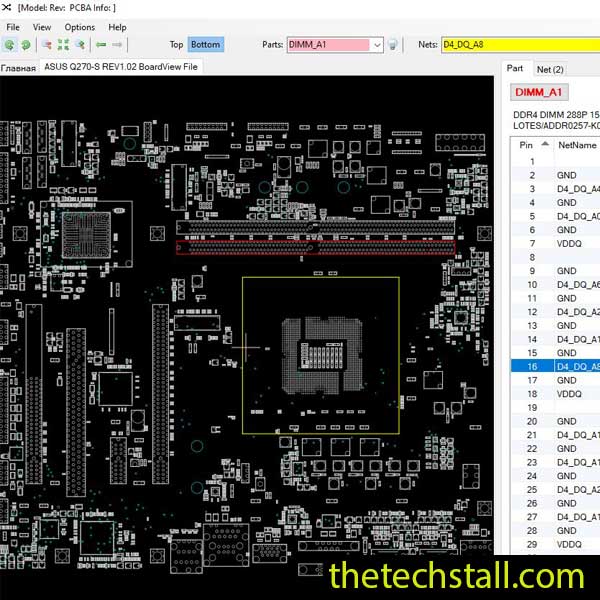 ASUS Q270-S BoardView File