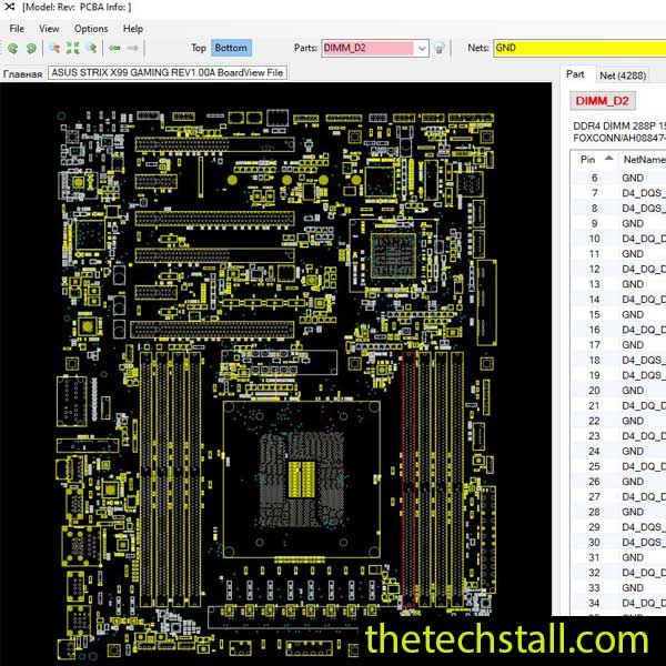 ASUS STRIX X99 GAMING BoardView File