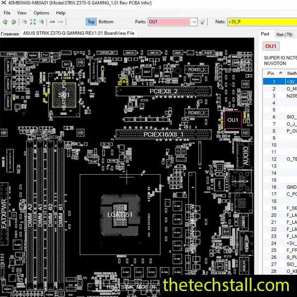 ASUS STRIX Z370-G GAMING BoardView File