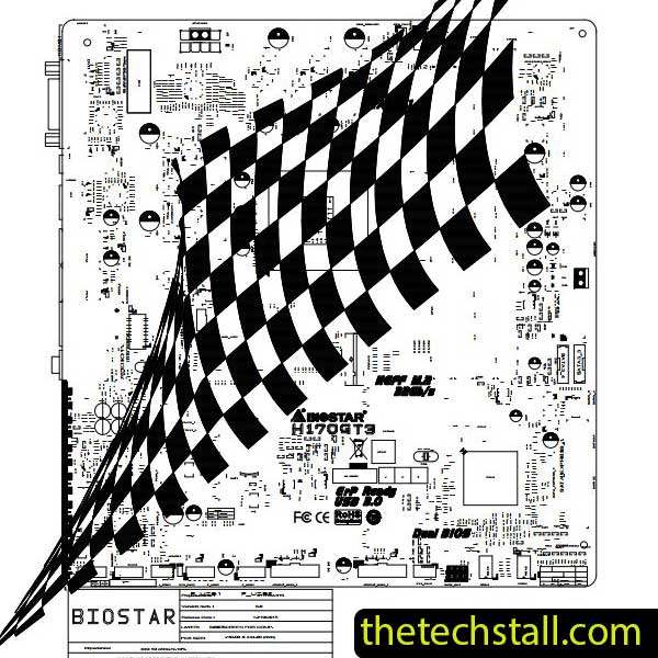 Biostar H170GT3 IH17D-MHS BoardView File