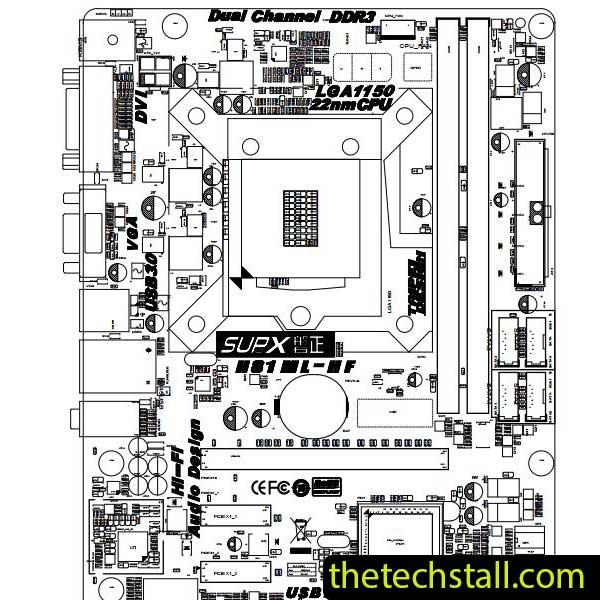 Biostar H81ML-HF EH81C-MHS BoardView File