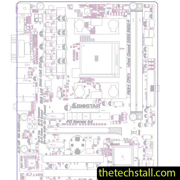 Biostar HIFI A58S2 AA88-AA78-AA58A-A2S BoardView File