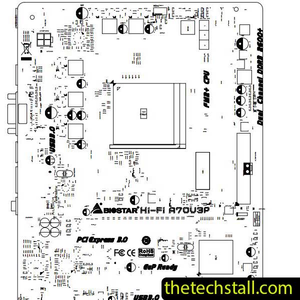 Biostar HIFI A70U3P AA70K-M2S BoardView File