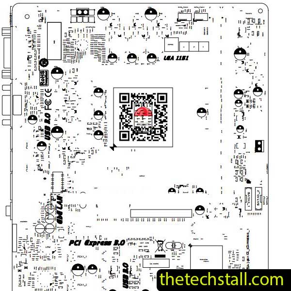 Biostar HIFI B150S1 D4 IB15H-MHS BoardView File