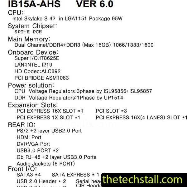 Biostar Hi-Fi B150Z5 IB15A-AHS Schematic Diagram