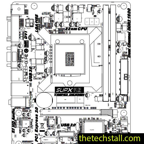 Biostar IB75MY-Q5 EB75B-MHS BoardView File