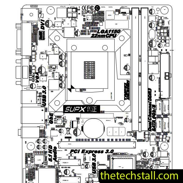 Biostar IB85MY-Q5 EB85B-MHS BoardView File