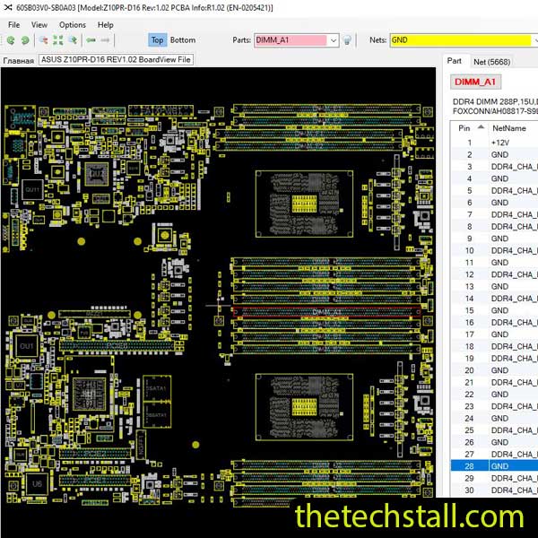 ASUS Z10PR-D16 BoardView File