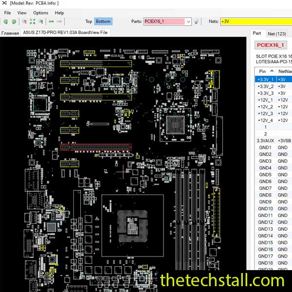 ASUS Z170-PRO BoardView File