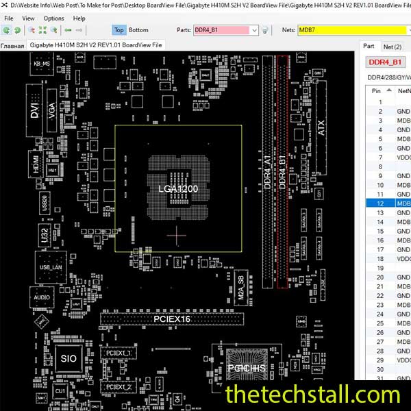 Gigabyte H410M S2H V2 BoardView File