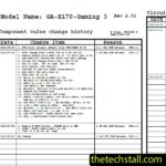 Gigabyte GA-H170-GAMING 3 Schematic Diagram
