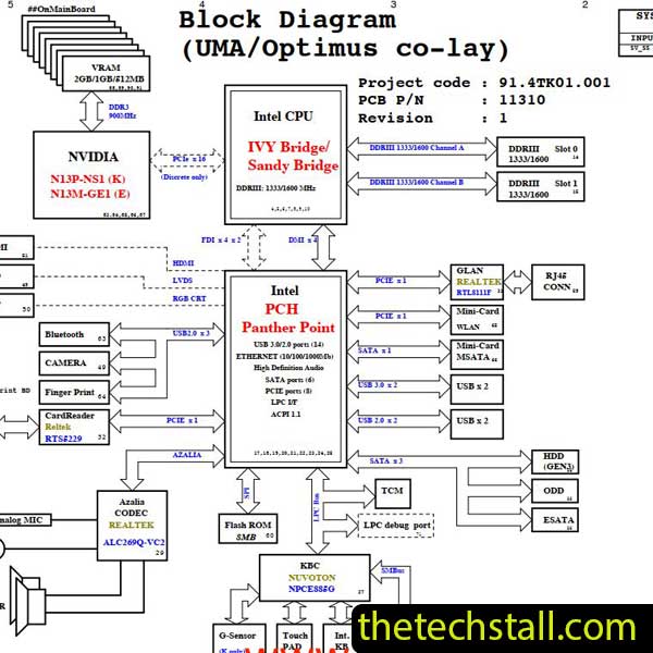 Lenovo E49G LSS-1 11310-1 Schematic Diagram