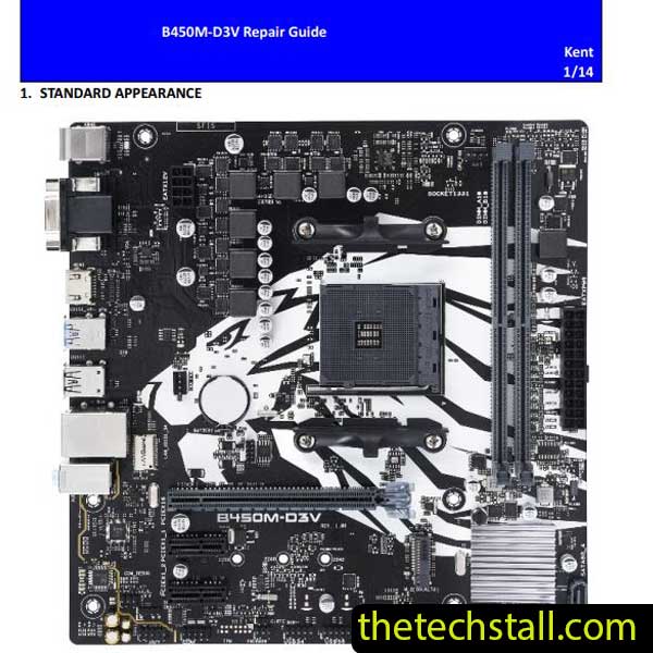 ASUS B450M-D3V Schematic Diagram