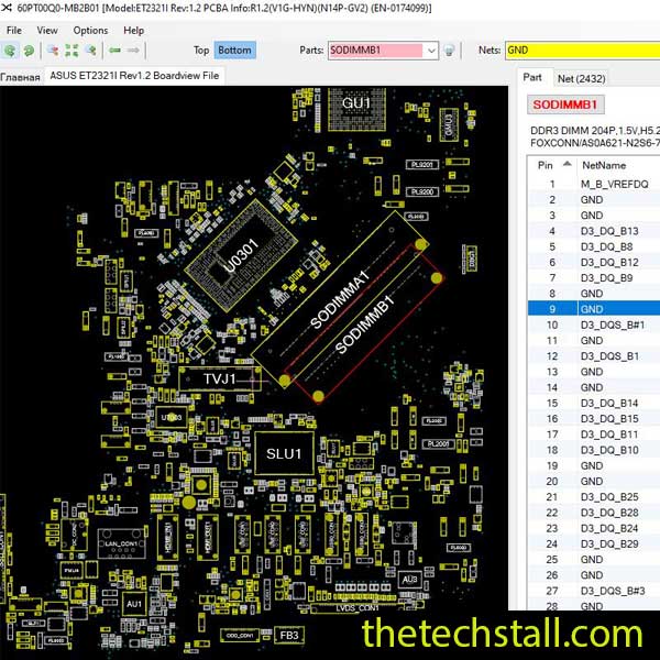 ASUS ET2321I BoardView File
