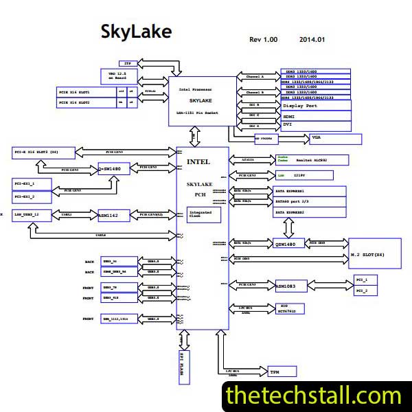 ASUS H110M-D D3 Schematic Diagram