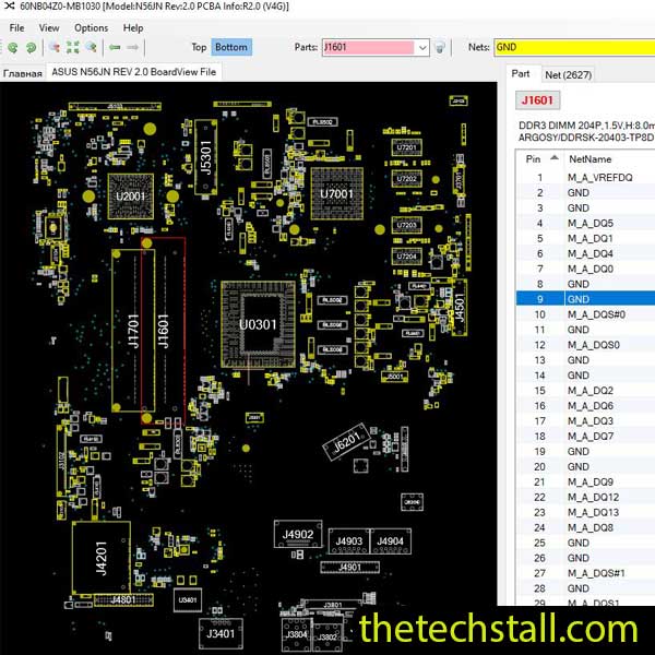 ASUS N56JN BoardView File