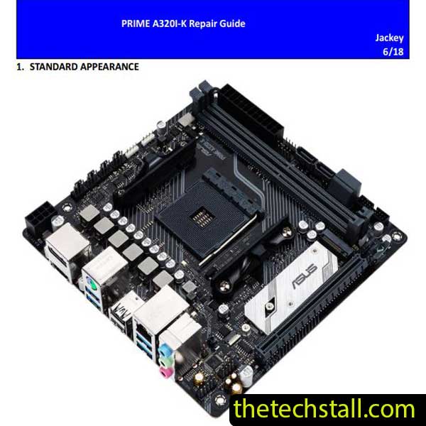 ASUS PRIME A320I-K Schematic Diagram