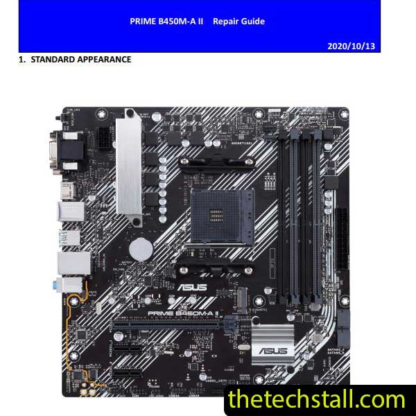 ASUS PRIME B450M-A II Schematic Diagram