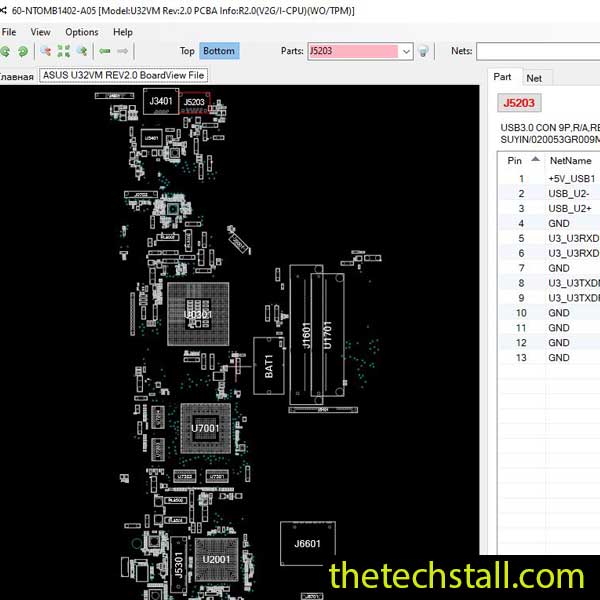 ASUS U32VM BoardView File