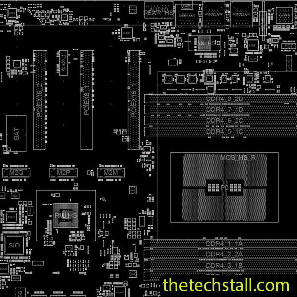 Gigabyte X399 AORUS XTREME BoardView File