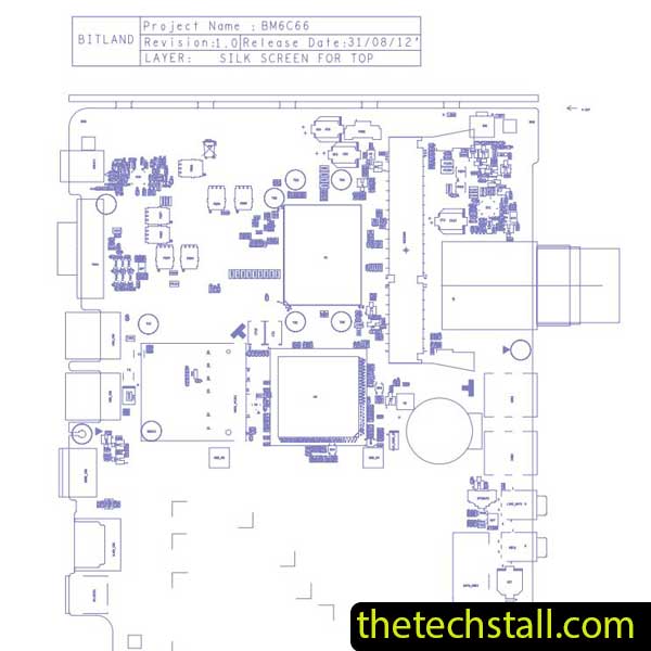 Lenovo IdeaCentre Q190 Platforma Bitland BM6C66 BoardView File