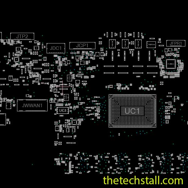 Lenovo ThinkPad X13-T14s Gen-1 GT4A5 GX3A5 NM-C791 BoardView File