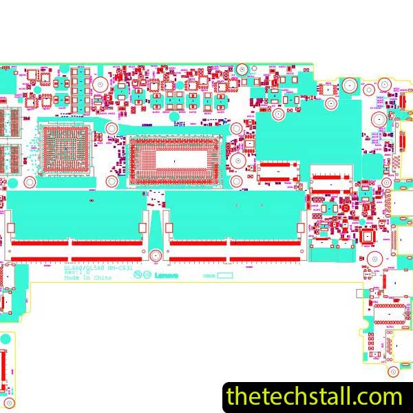 Lenovo Thinkpad L14 GEN 1 GL40 GL5A0 NM-C631 BoardView File