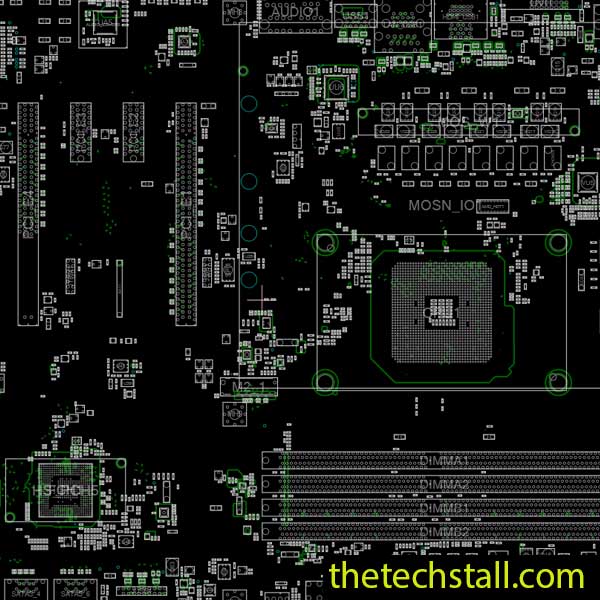 MSI X470 GAMING PLUS MAX MS-7B79 BoardView File