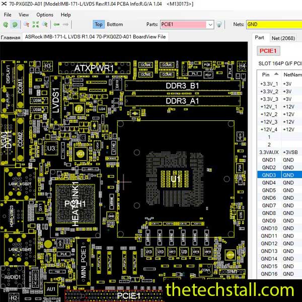 ASRock IMB-171-L LVDS BoardView File