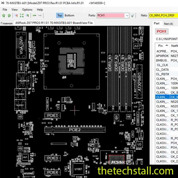 ASRock Z97 PRO3 BoardView File