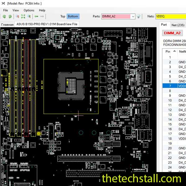ASUS B150-PRO BoardView File