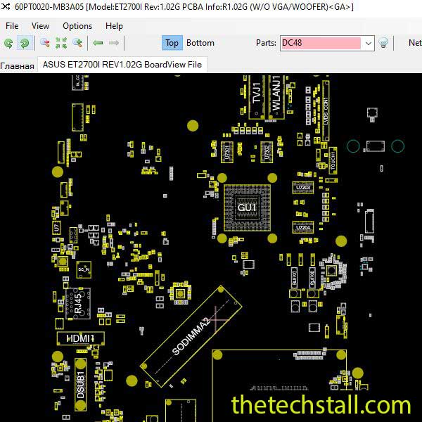 ASUS ET2700I BoardView File