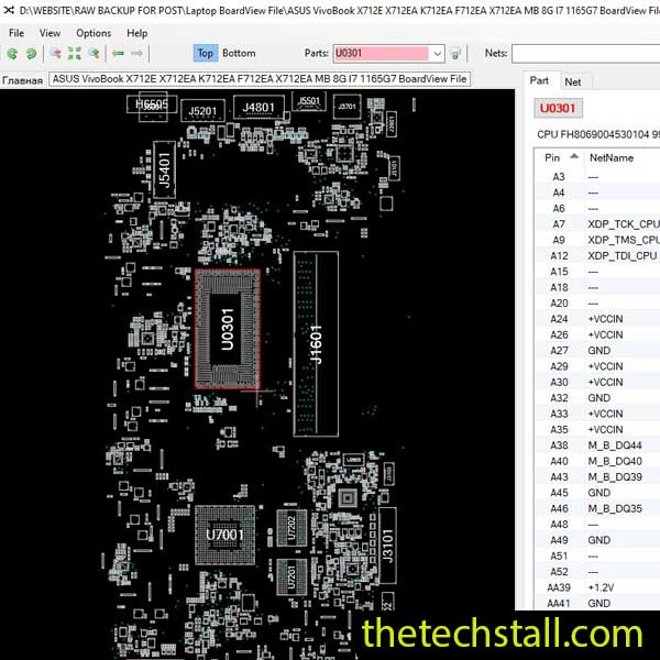 ASUS VivoBook X712E X712EA K712EA F712EA X712EA BoardView File